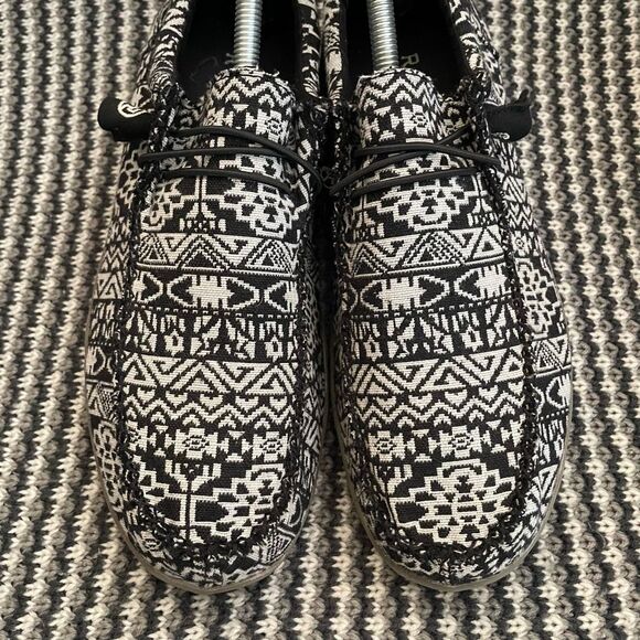 Roper Chillin black/white driving moc loafer women’s shoe size 10 - Picture 5 of 10